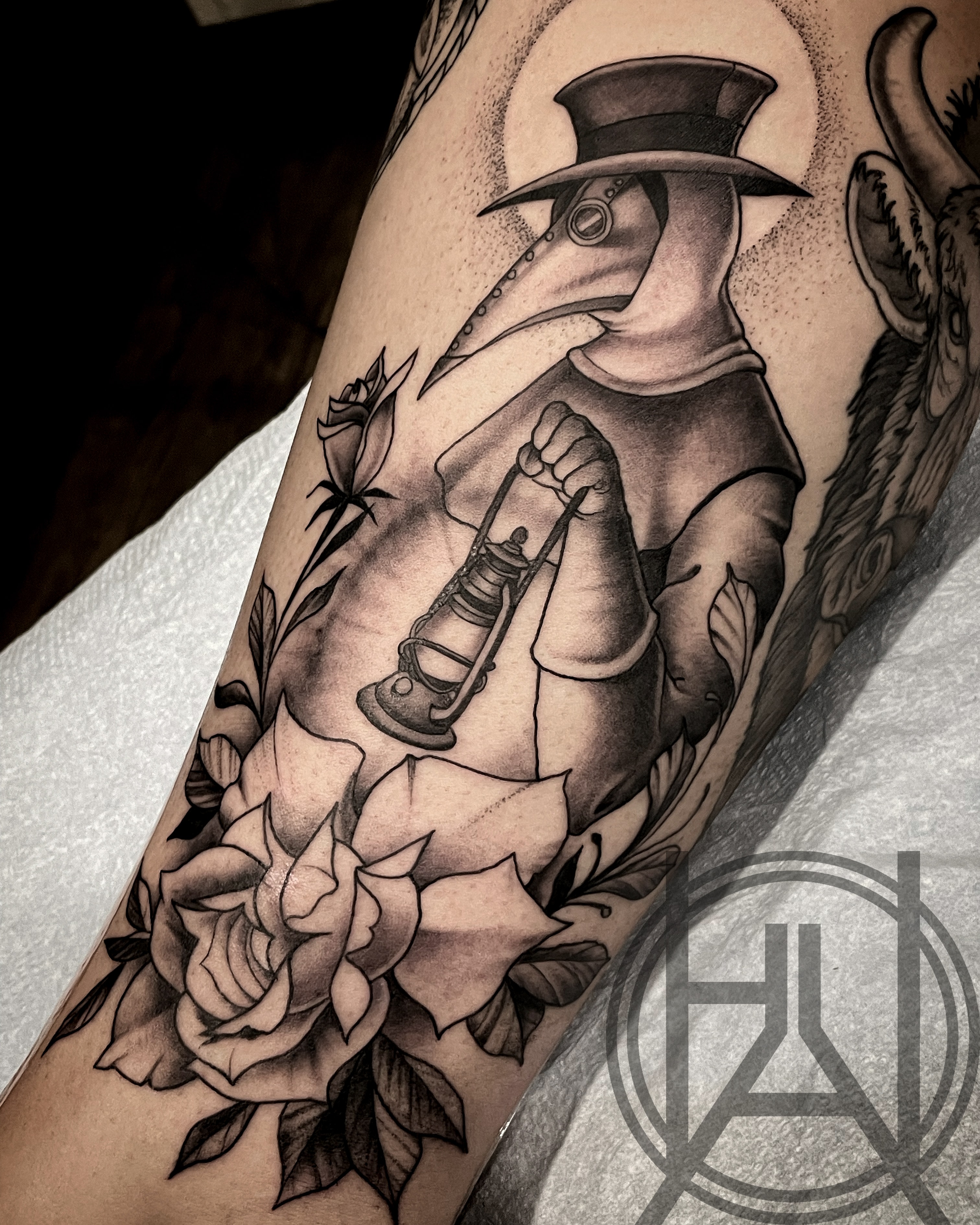 Plague Doctor & Roses